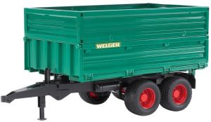 BRU2010 - Trailer 2 axles BRUDER toys