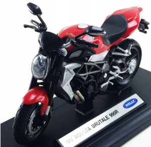 WELMV19660PW - Motorcycle MV AGUSTA Brutale 990R red black gray