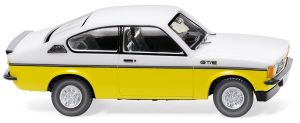 WIK022902 - OPEL Kadett C coupe GT/E white and yellow