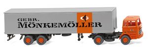 WIK054201 - MERCEDES 1620 4x2 with semi trailer 2 axles Monkemoller