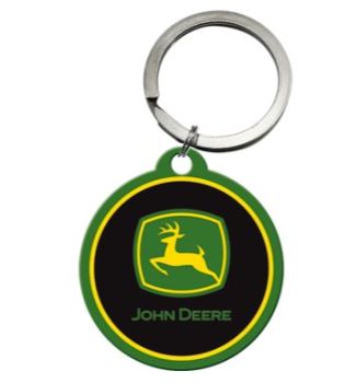 MCN000048047 - Round John Deere Logo Keychain