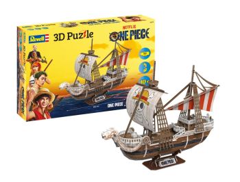 REV00270 - 112-piece 3D puzzle - ONE PIECE - Going Merry