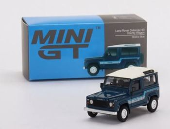 MGT00353-L - LAND ROVER Defender 90 county wagon LHD Blue