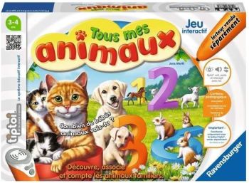 RAV008384 - Interactive game with TIPTOI pen - All my animals | from 3 years