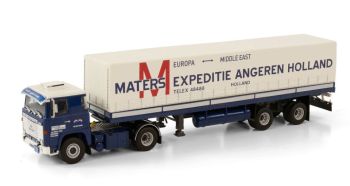 WSI01-3604 - SCANIA 141 4x2 with 2-axle MATERS EXPEDITIE curtainsider trailer