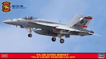 HAW02417 - Aircraft FA-18E Super Hornet - VFA-87 Golden Warriores CAG 2019 to assemble and paint