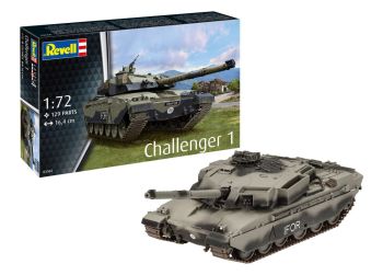 REV03365 - Challenger 1 tank to assemble and paint