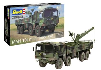 REV03367 - MAN 10T Milgl 8x8 truck to assemble and paint