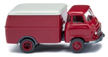 WIK034401 - HANOMAG red courier truck