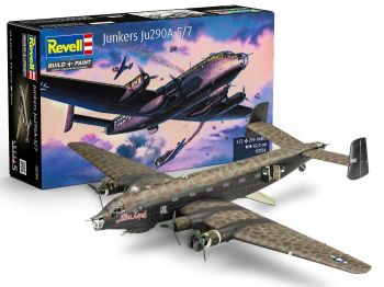 REV03754 - JUNKERS Ju290A-5/7 Seeadler military aircraft to assemble and paint