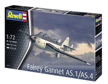 REV03775 - FAIREY Gannet AS.1/AS.4 fighter aircraft to assemble and paint