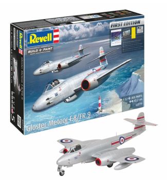 REV03779 - Gloster Meteor F.8/FR.9 First Edition Aircraft Kit (Assembly and Painting)