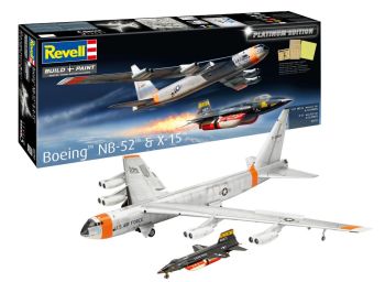REV03793 - Boeing NB-52 & X-15 Aircraft - Platinum Edition - Assembly and Painting Kit