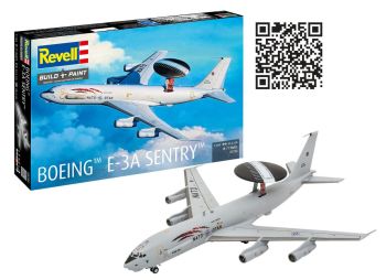 REV03794 - BOEING E-3A Sentry airliner to assemble and paint
