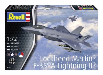 REV03799 - LOCKHEED Martin F-35A Lightning II fighter plane to assemble and paint