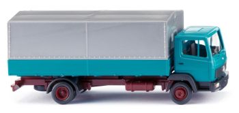WIK043121 - MERCEDES-BENZ LP 814 4x2 truck - turquoise