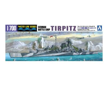 AOS04606 - German battleship Tirpitz to be assembled and painted