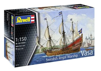 REV05414 - Swedish Royal Warship - VASA to assemble and paint