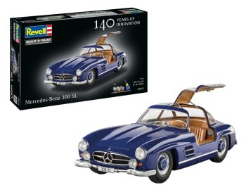 REV05614 - MERCEDES-BENZ 300 SL coupé 140 years of MERCEDES to assemble with paint