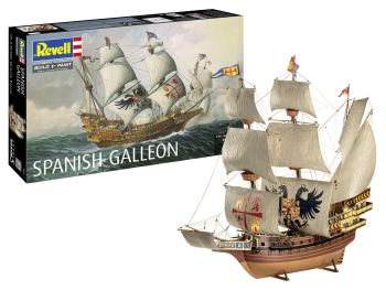 REV05620 - Spanish Galleon ship to assemble and paint
