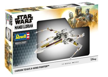 REV06790 - Carson Teva's X-Wing fighter - The Mandalorian STAR WARS to assemble and paint
