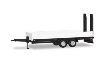 HER076913 - Trailer with ramp, 2 axles