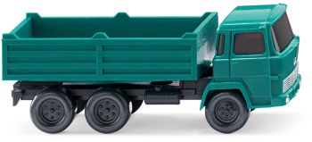 WIK094510 - MAGIRUS 6x4 blue tipper truck