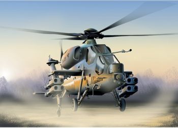 ITA0006 - A-129 Mangusta helicopter to assemble and paint