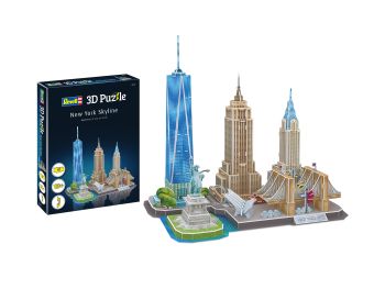REV00142 - NEW YORK 3D Puzzle 123 Pieces