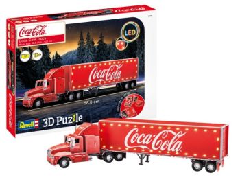 REV00152 - 3D Led Puzzle 168 Pieces COCA COLA Truck