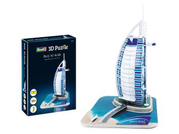 REV00202 - 3D Puzzle 46 Pieces Burj Al Arab