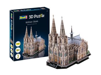 REV00203 - 3D Puzzle 179 Pieces Cologne Cathedral