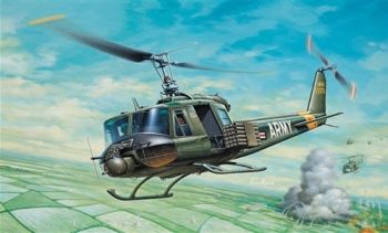 ITA0040 - UH-1B Huey helicopter to assemble and paint