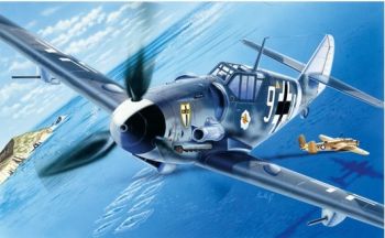ITA0063 - BF-109 G-6 aircraft to assemble and paint