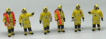ALERTE0098 - 6 Firefighters Urban fire suit yellow
