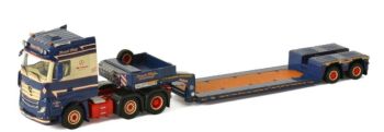 WSI01-3423 - MERCEDES Actros MP4 6x2 with FRANK WULF 2-axle low loader