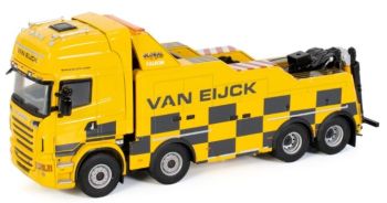 WSI01-3524 - SCANIA R6 Topline 8x4 tow truck Falkom VAN EIJCK