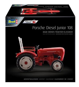 REV01036 - Advent calendar 2021 - PORSCHE Junior 108 with painting to be assembled