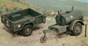 ITA0229 - 250 Gal. S tank trailer - M101 Cargo Trailer