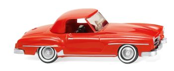 WIK025301 - mercedes 190sl coupe red