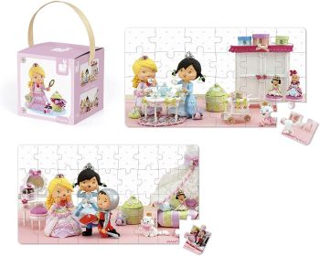 JAN02770 - Puzzle 24 and 36 pieces Rose plays the princess