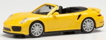 HER028929-002 - PORSCHE 911 Turbo Cabriolet yellow
