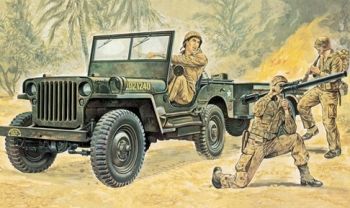 ITA0314 - JEEP Willys to assemble and paint