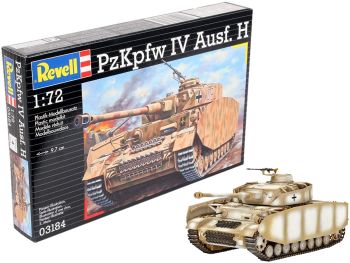 REV03184 - PZKPFW tank. IV AUSF.H to be assembled and painted