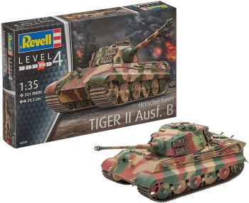 REV03249 - Tank TIGERII AUSF.B HENSCHEL turret to assemble and paint