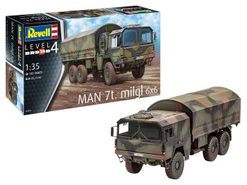 REV03291 - MAN 7T MILGL military vehicle to assemble and paint