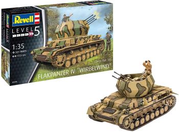 REV03296 - Char Tourbillon Flakpanzer IV to assemble and paint