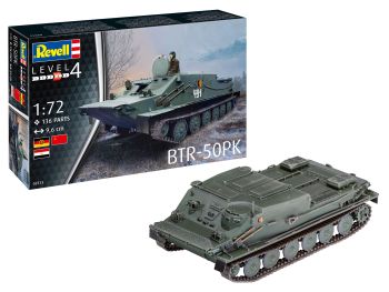 REV03313 - BTR-50PK tank to assemble and paint