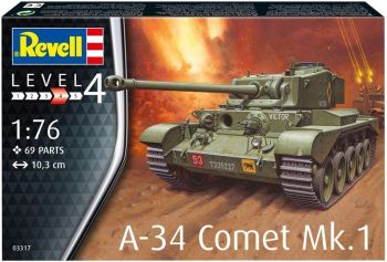 REV03317 - A-34 COMET MK.1 tank to assemble and paint