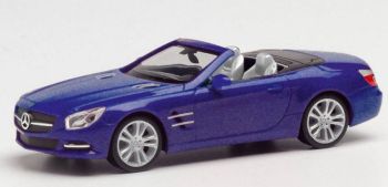 HER034838-002 - MERCEDES SL Convertible blue metallic